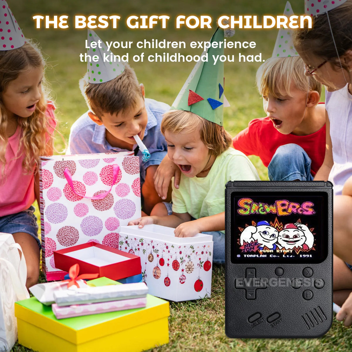 Mini Plus Color Game Console for Children