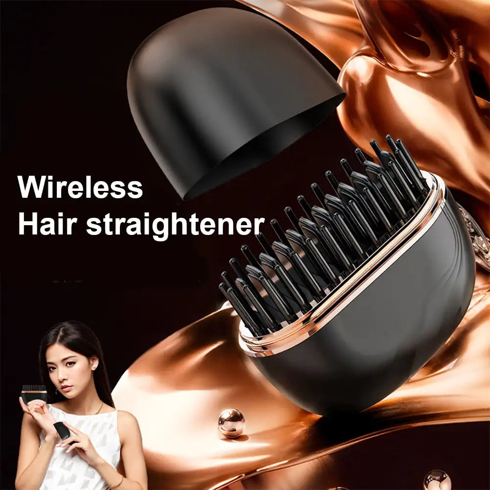 MiniStyler – Portable Cordless Hair Straightener Brush