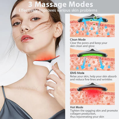 LED Neck & Face Massager