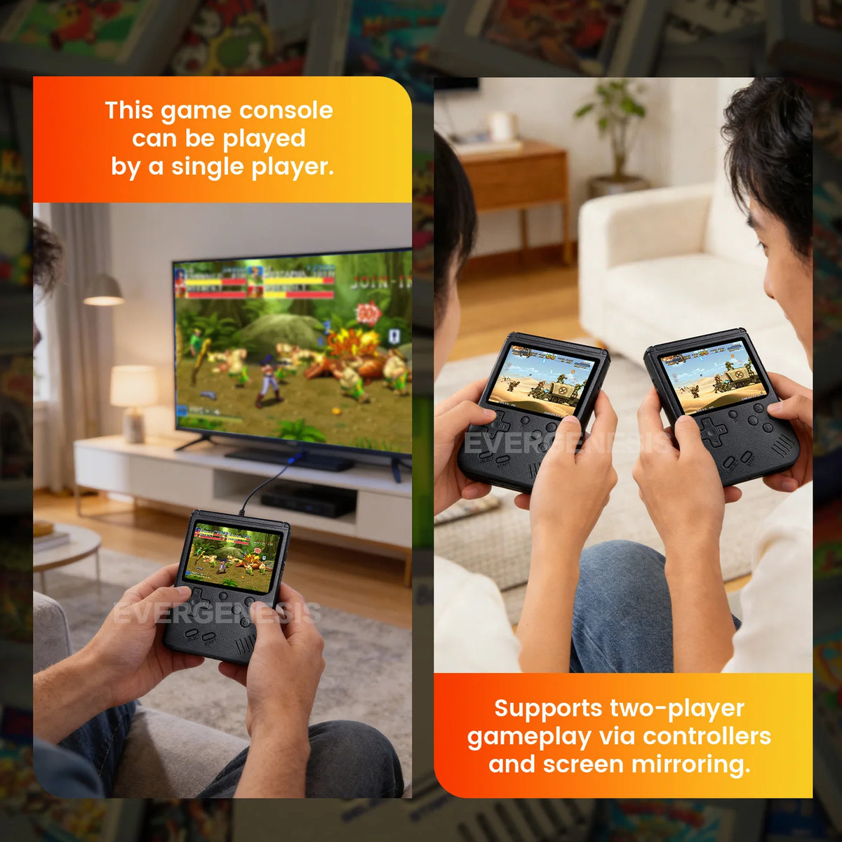 Mini Plus Color Game Console for Children