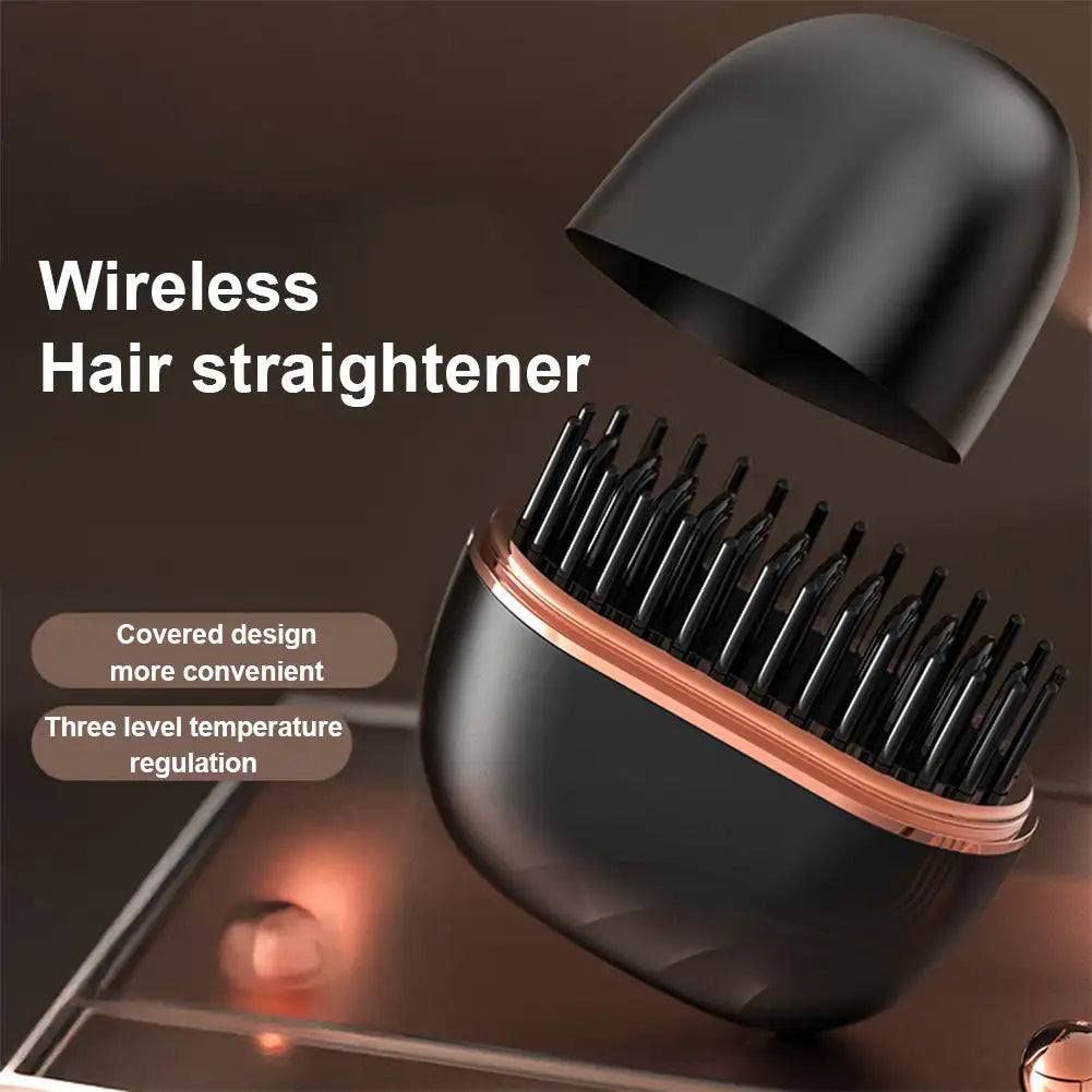 MiniStyler – Portable Cordless Hair Straightener Brush