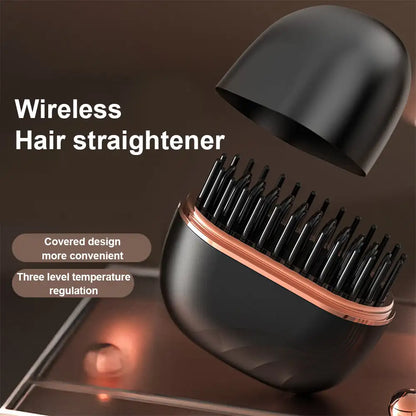 MiniStyler – Portable Cordless Hair Straightener Brush