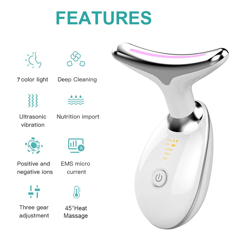 LED Neck & Face Massager