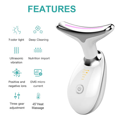 LED Neck & Face Massager